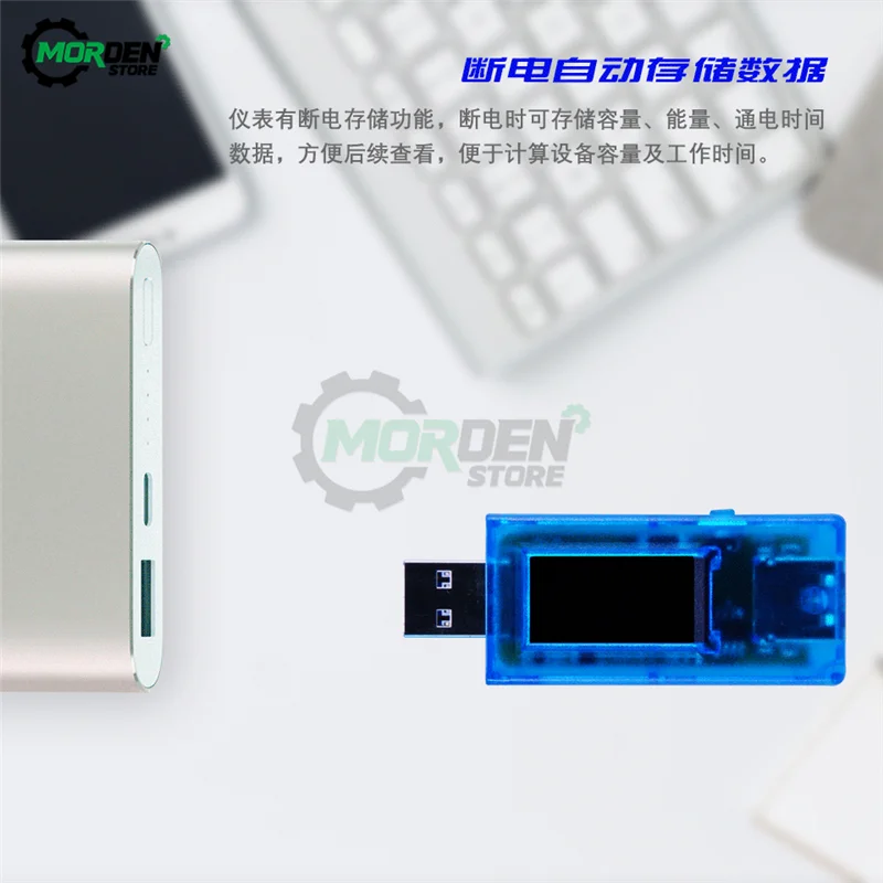 QC3.0 USB Tester DC 4-25V Digitale Voltmetro Amperometro Veloce di Ricarica Rapida Medico di Alimentazione Indicatore di Capacitร di Tensione di