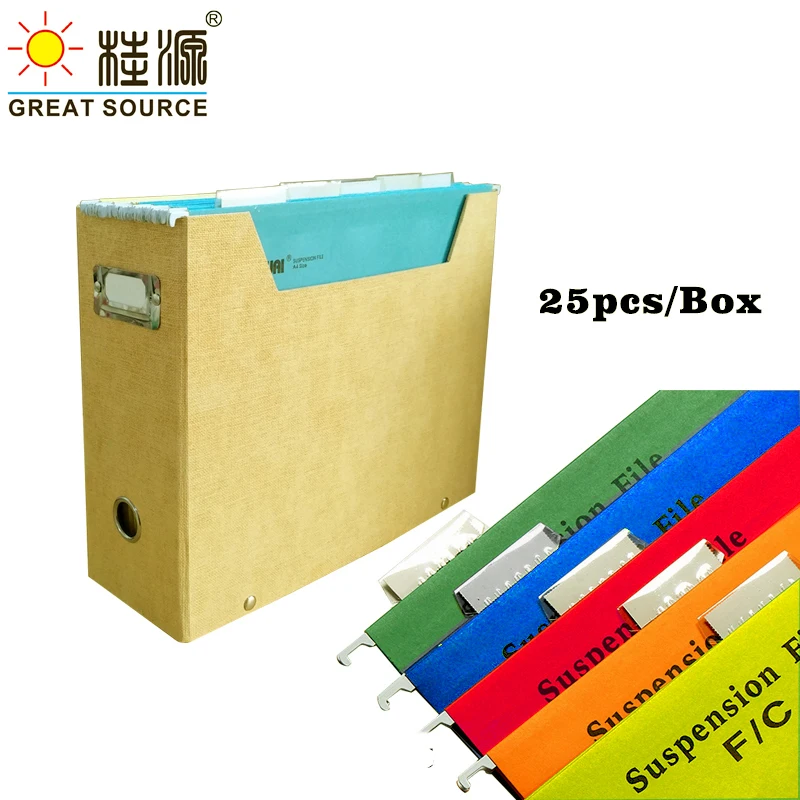 MQQ FC Suspension Files Organizer Box Set Suspension Files Tabbed Foolscap Set (1set)