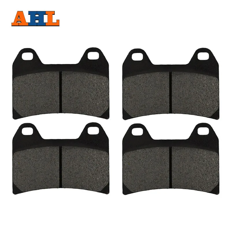 AHL 2 Pairs Motorcycle Brake Pads for BMW F800GT 2013-2016 F800R 2009-2014 F800S F800ST 2006-2013 FA244