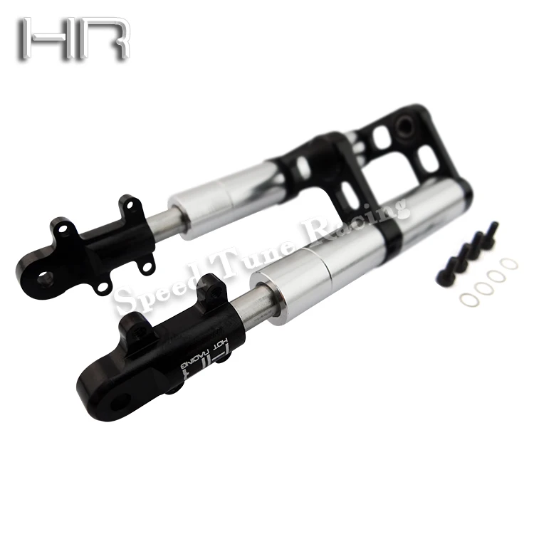 High viscosity damper tube made of aluminum and steel fork assembly for Kyosho 1/8 NSR500