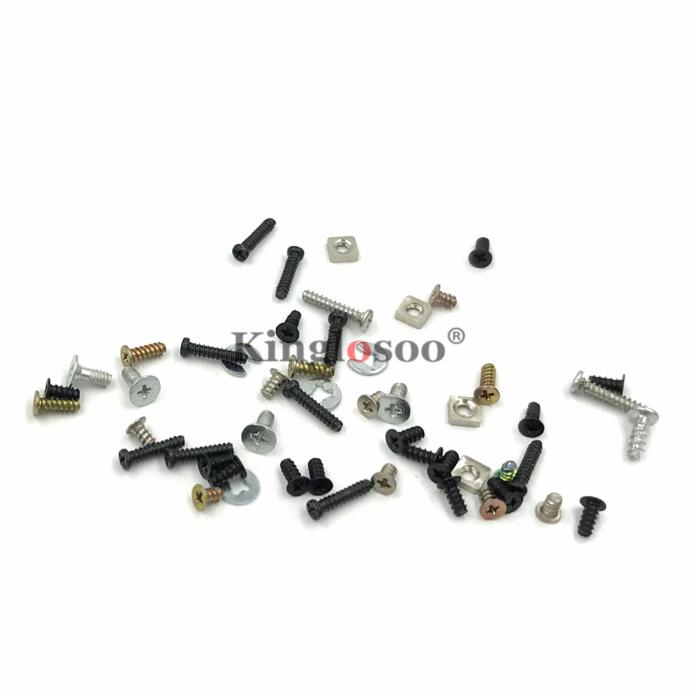 Conjunto completo de tornillos de repuesto para consola Nintendo 3DS