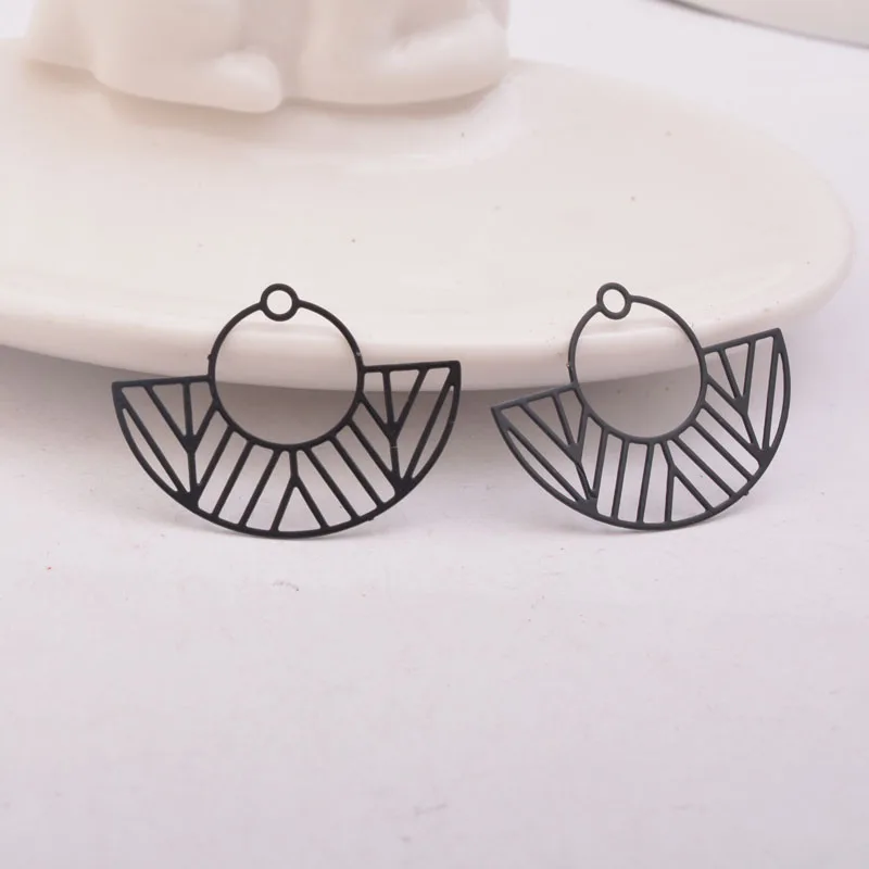 50 Stück AB5547 23*30mm Filigrane Boot-Anhänger, Seeschiff-Anhänger für DIY-Schmuckherstellung – Detail 5