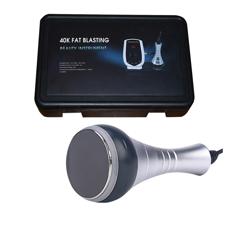 40K Ultrasonic Fat Removal Body Sculpting Apparatus 100-240V Ultrasonic Fat Reducing Beauty Single Head Crushed Fat Device