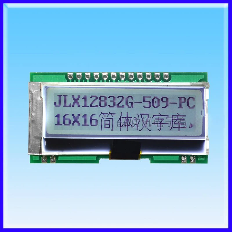 JLX12832G-509-PC LCD Module 12832 LCD Module FSTN Transflective SPI Serial Port