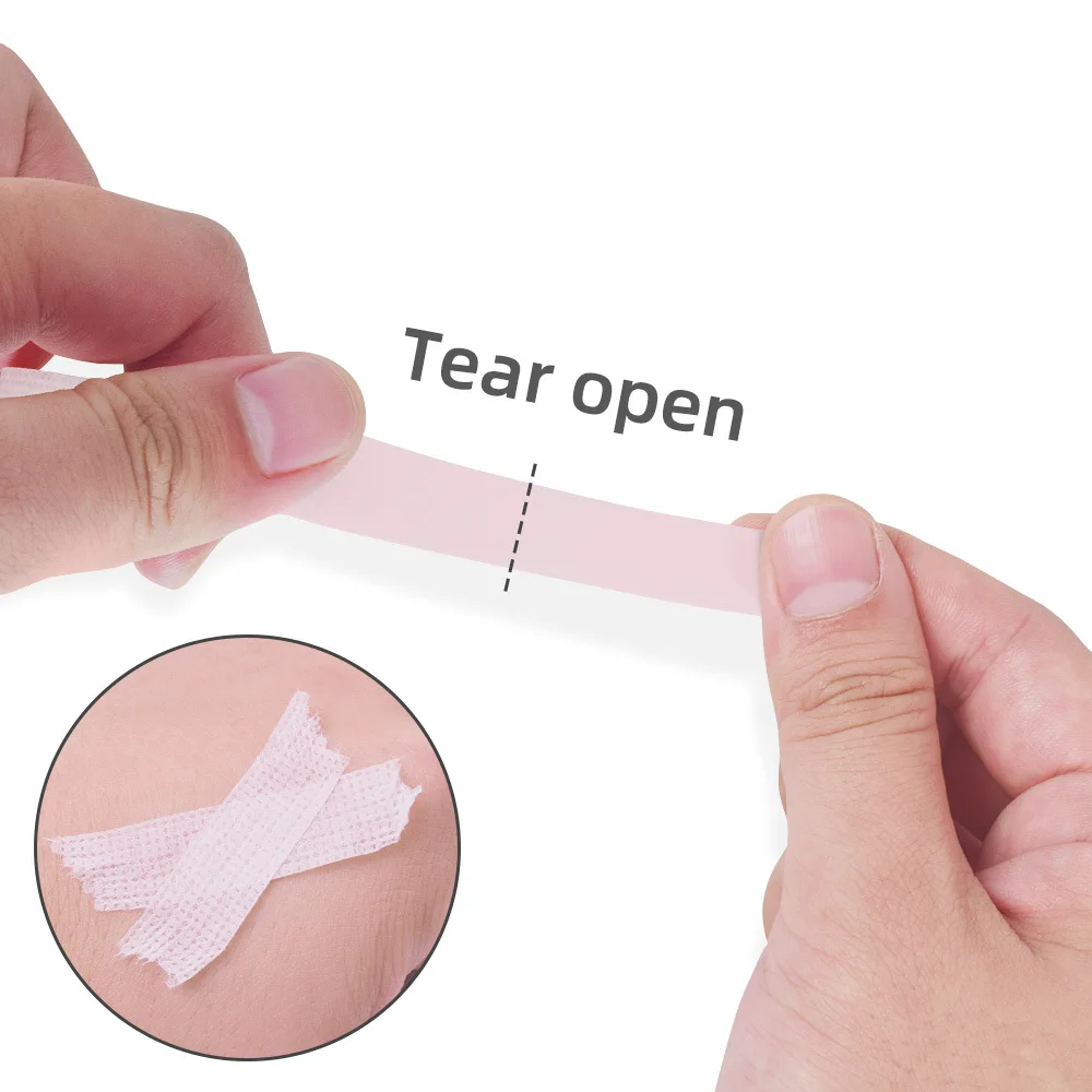 Eyelash Extension Tape Sticker Eyepacthes Tool Isolation With Holes Breathable Sensitive Non-woven Under Patches Eye Pads