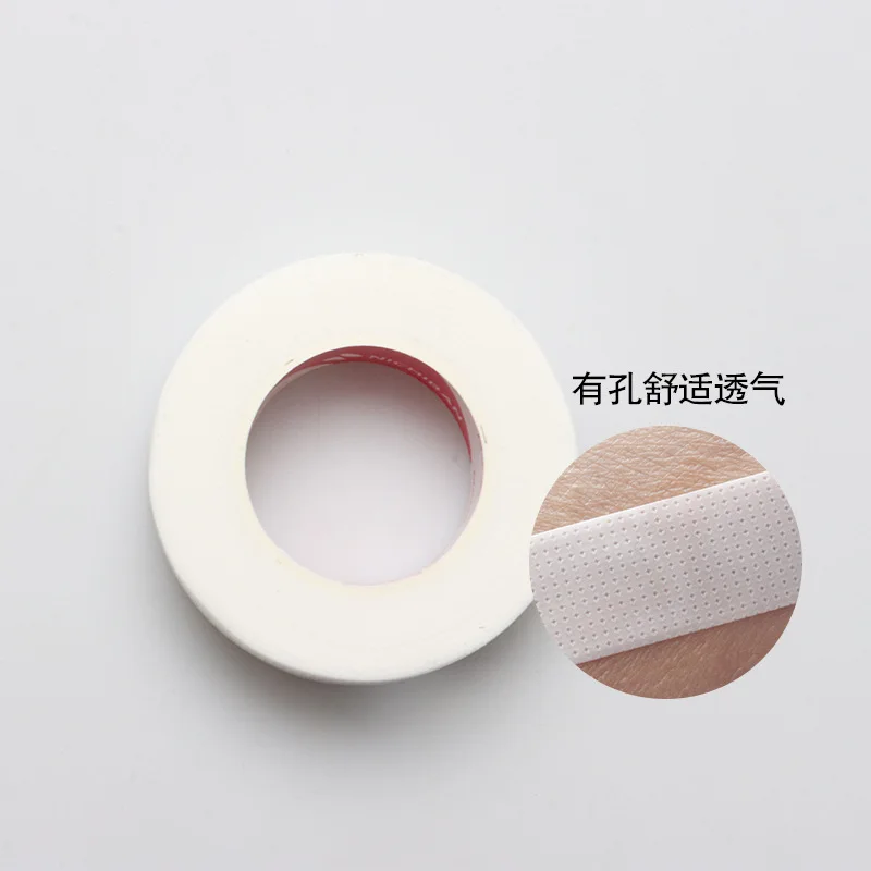 10 Stück Wimpernpapier-Patches, japanisches Isolierband für Wimpernverlängerung, perforiertes, atmungsaktives Vliesband, Make-up-Werkzeug – Detail 7