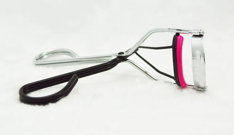 Silicone Pad Stainless Steel Precision Eyelash Curler Curling Natural False Eyelash Curler Beauty Makeup Tool Sale