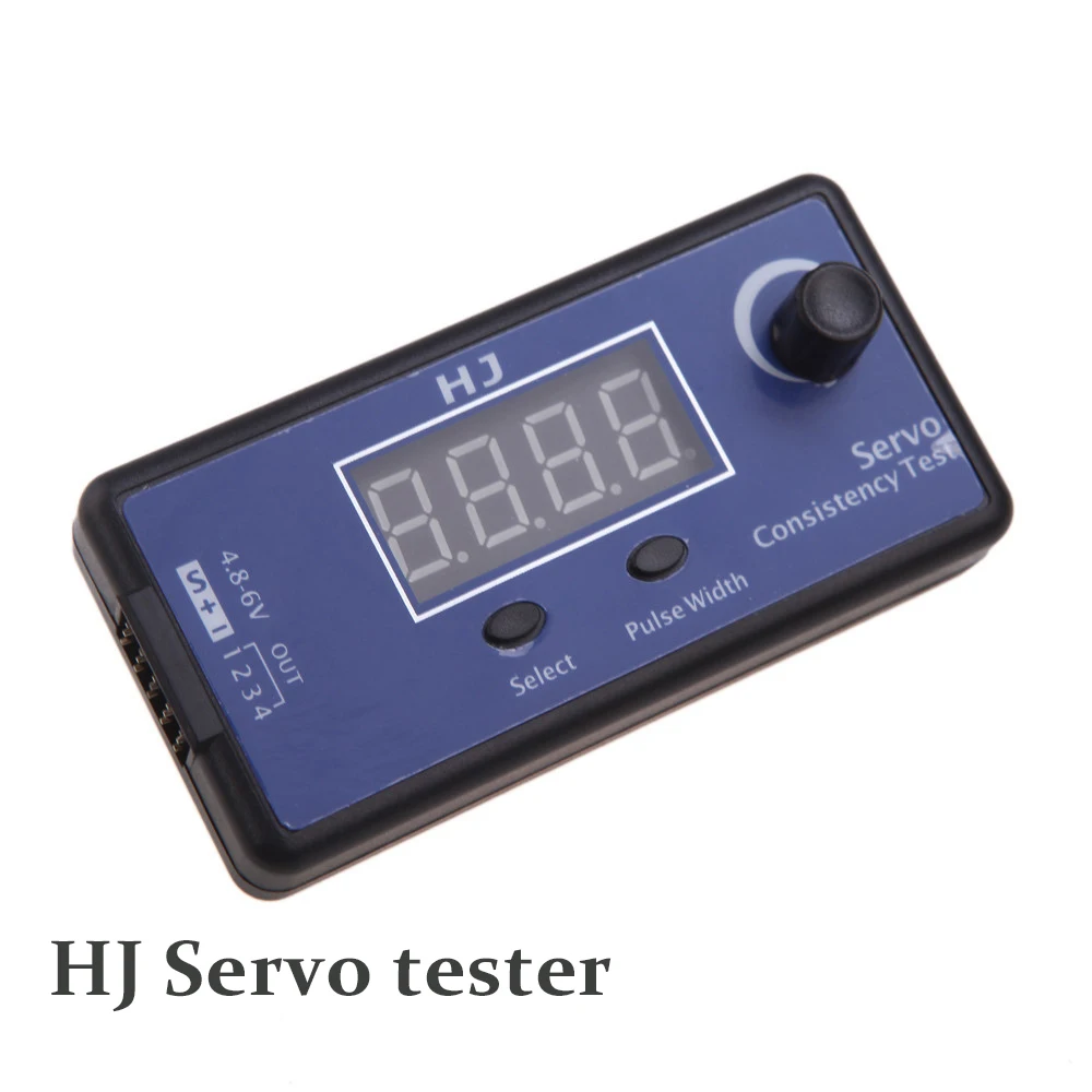 1pcs HJ Digital Servo Tester/Servo Consistency Master DC 5~6V Steering Gear Measurement For RC Helicopter Airplane Car