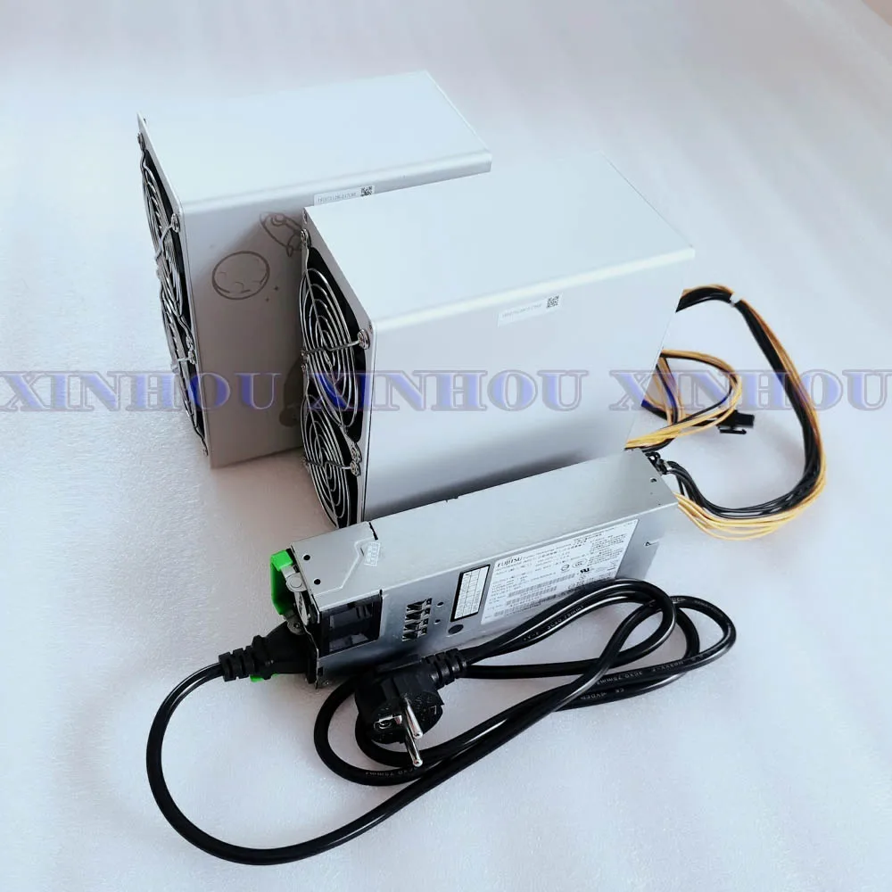 

2 pcs Used Goldshell Mini DOGE 185M Scrypt DOGE LTC Silent Miner with PSU Better than Asic LT5 Innosilicon A4 A6 Antminer L3 L7