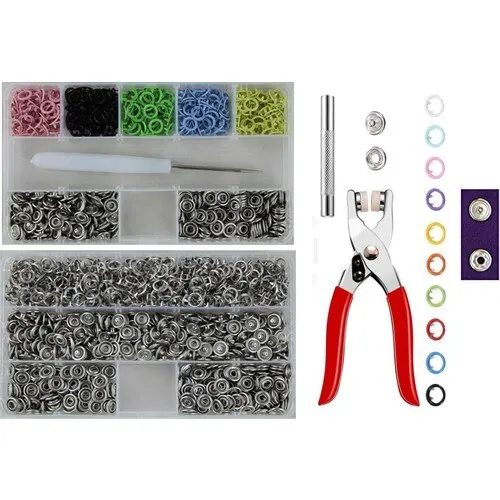 İşkur Machine Metal Colorful 9.5mm Snap-fit and Hand Pliers Assy Driving Set 350