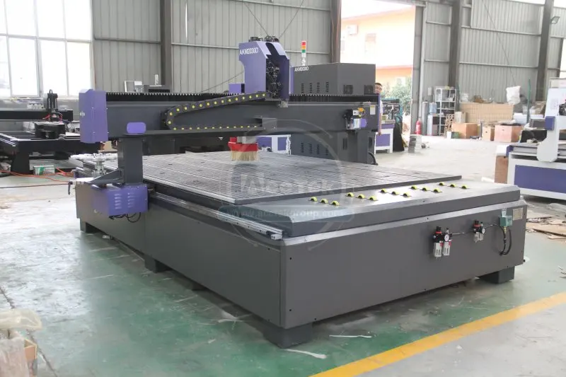 Akm2030d china acctek cnc roteador de bits guia linear kit cnc roteador de móveis de madeira atc viu, unidade chata