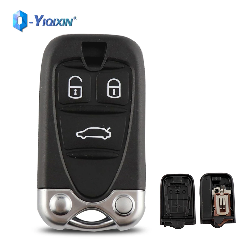 

3 Buttons Remote Car Key Shell For Alfa Romeo 159 Brera 156 Spider Giulietta GT Auto Control Key Case Replacement Blade No Logo