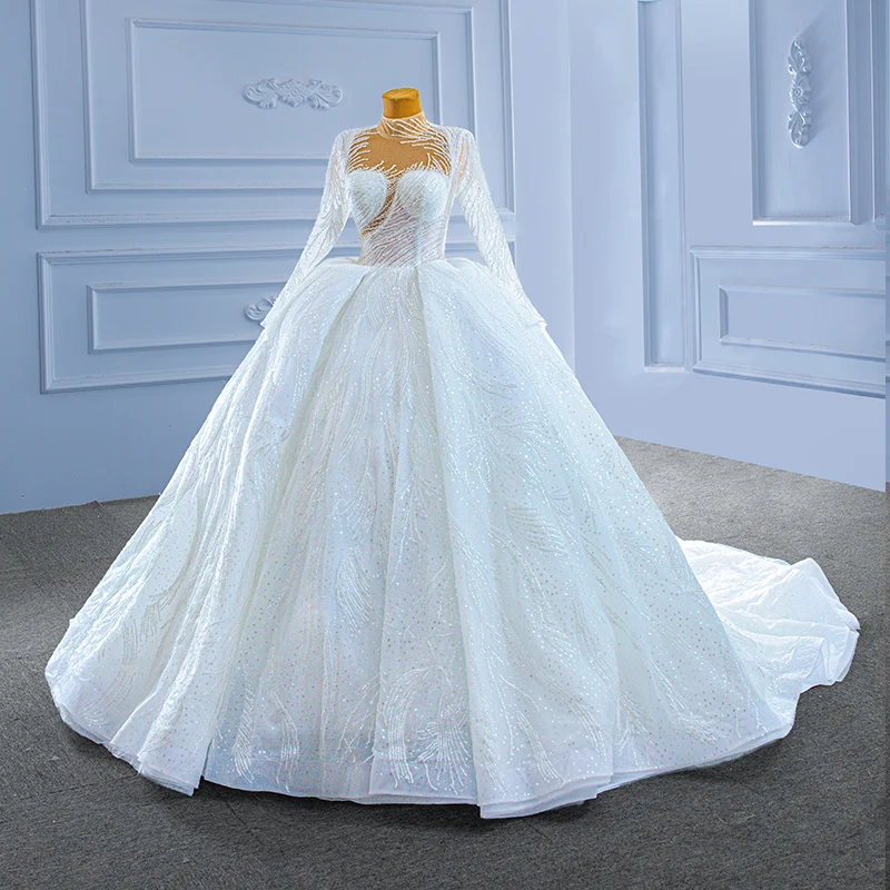 Kisswhite RSM Collection 67408, maßgeschneidertes Hochzeitskleid mit langen Ärmeln, Brautkleider nach Maß, hohe Qualität