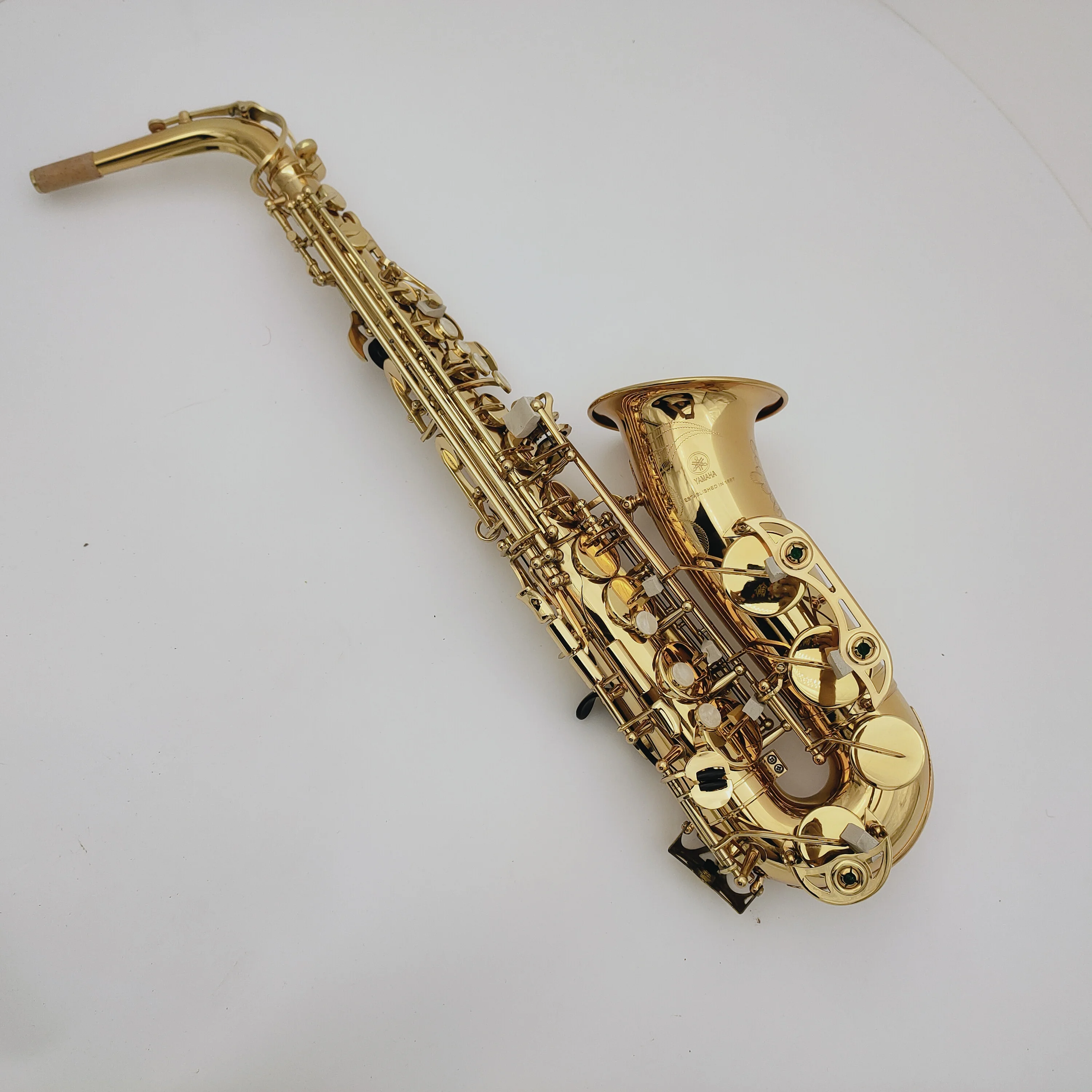 Saxophone Alto YAS-62, images réelles, Instrument de musique professionnel en laiton plaqué laque or avec étui, livraison gratuite