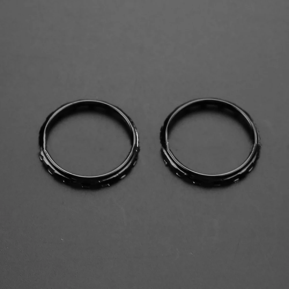Electroplating Game Handle Accent Rings Replacement Decorative Ring for PS5 Game Controller Accessories