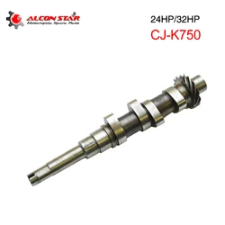 Alconstar- M72 CJ-K750 Motorcycle Engine Parts Camshaft M1 24P 6V SV Flat Head Camshaft For CJ-K750 URAL M1 M72 For BMW Scooter