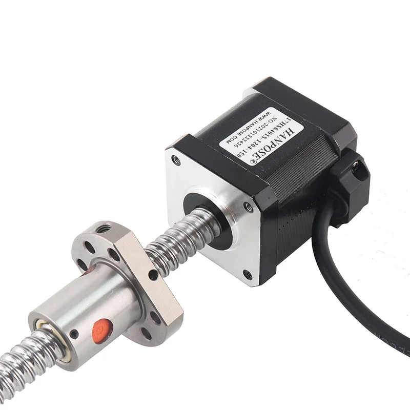 Imagem -04 - Motor de Passo Nema 17 para Impressora 3d Sfu1204 com Parafuso de Esfera Nema17 42 1.8a 17hs8401s 48 mm