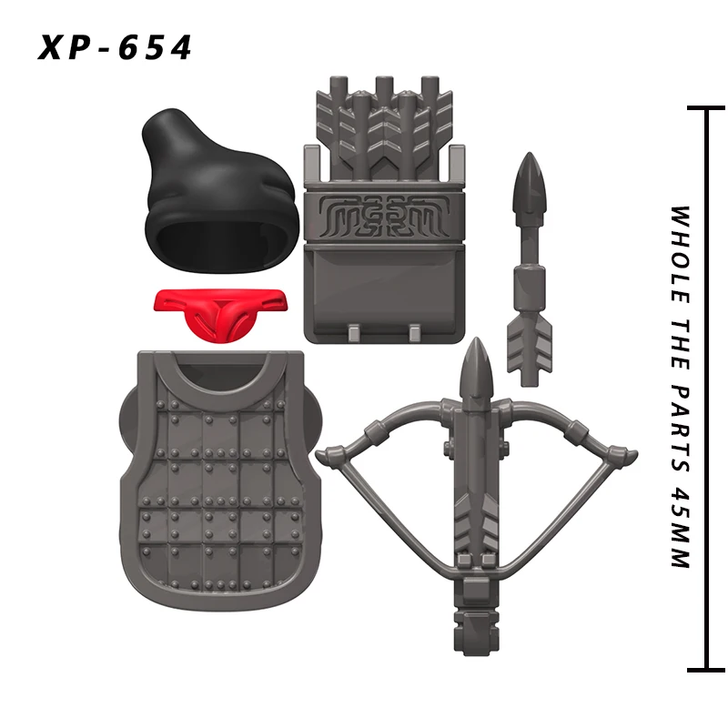 Single Sell Total Qin Empire War Soldiers Action Figure Helmet Armor Accessories Building Blocks Brick Toys For Children KT1088