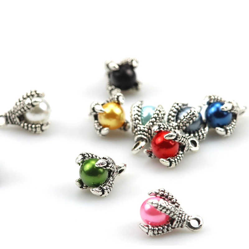 3PCS/LOT 10*15MM Punk Style Eagle Claw Pendant DIY Is Suitable For Bracelets, Necklaces Jewelry Making Jewelry Accessories Charm