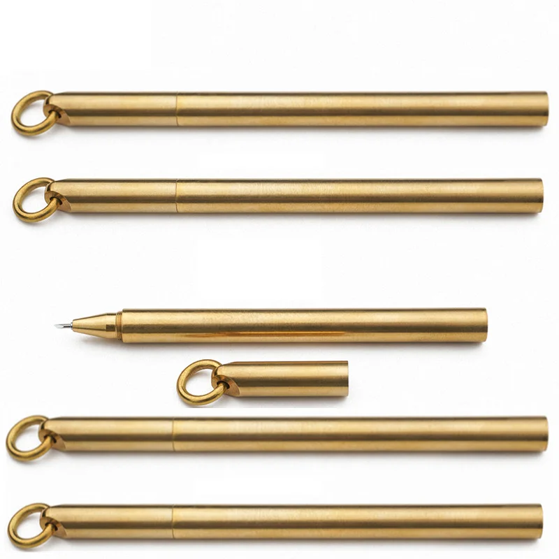 5 pièces À double usage Bois Laiton Couteau Remplaçable Gel Stylo Bois Marquage Stylo Deux Types Bois Scribe OUTILS DE BRICOLAGE