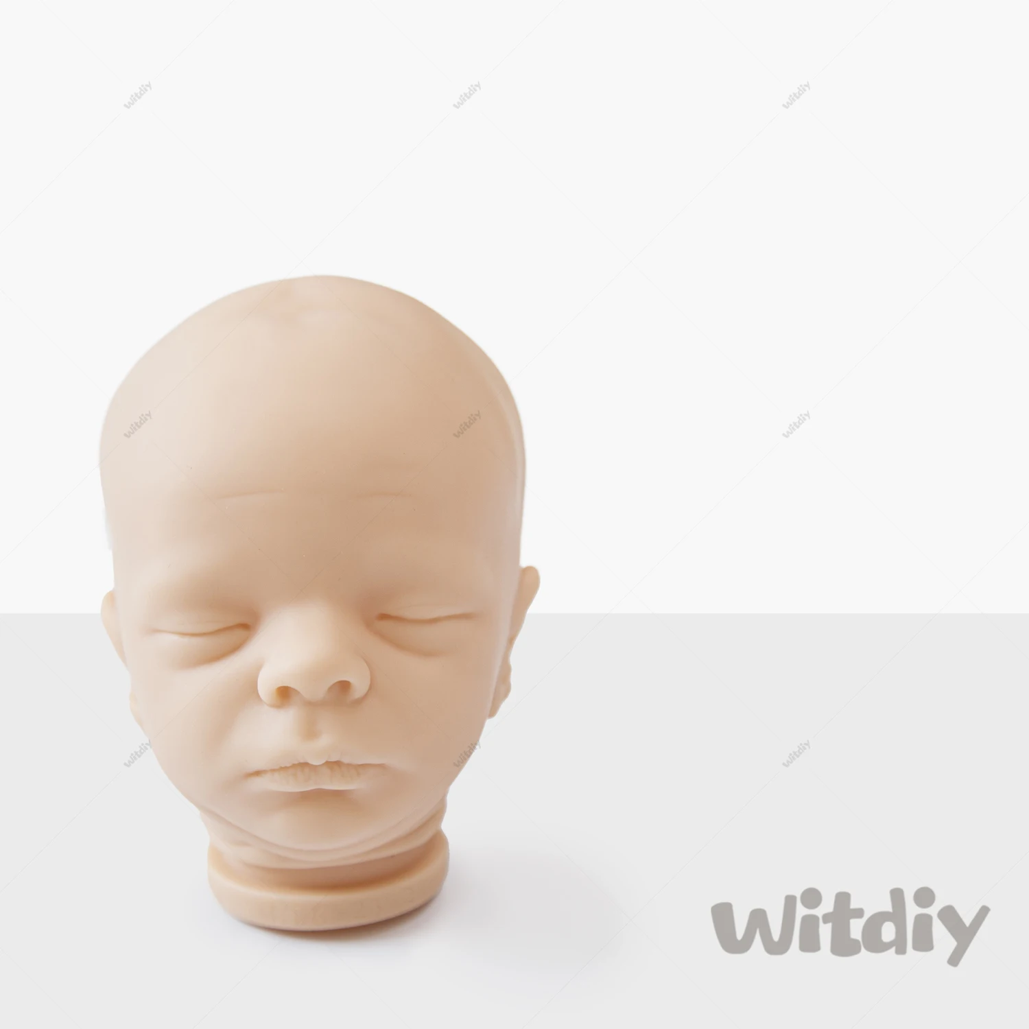 Witdiy  45 cm/17.72 inch new vinyl blank reborn doll baby unpainted kit/Give 2 gifts