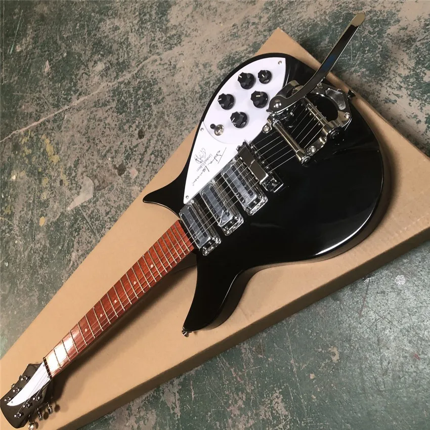 In stock electric guitar, Ricken 325 electric guitar,Backer 34 inches, can be customized , free shipping