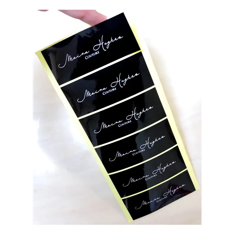 

Adhesive Paper Sticker Label, Custom Printed Logo, Gift