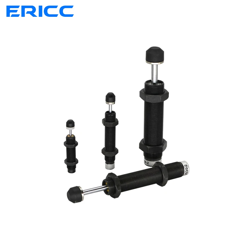 Pneumatic Cylinder Shock Absorber AC series AC0806 AC1005 AC1008 AC1210 Buffers with cap self-compensation Shock Absorber buffer