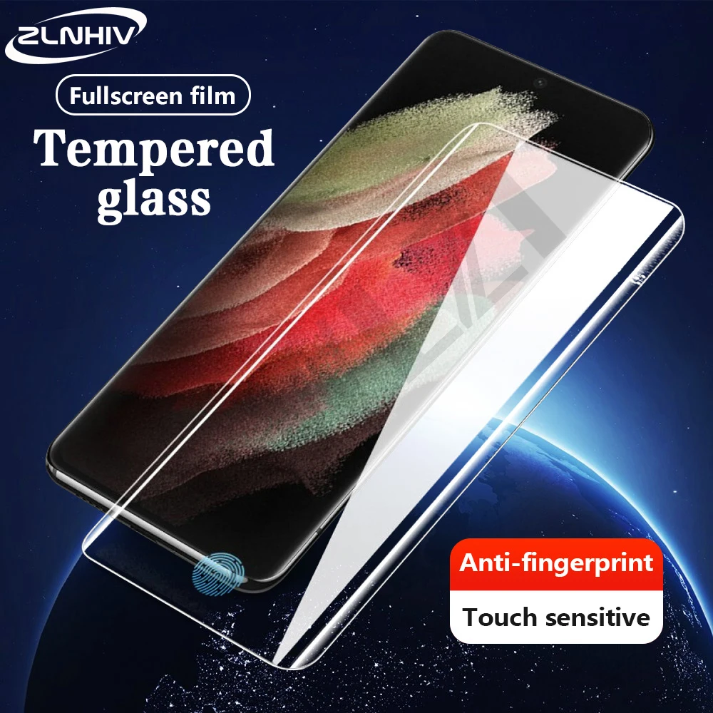 ZLNHIV protective film for Samsung Galaxy s20 s21 FE 5G ultra on the tempered glass s10 lite s10e plus phone screen protector