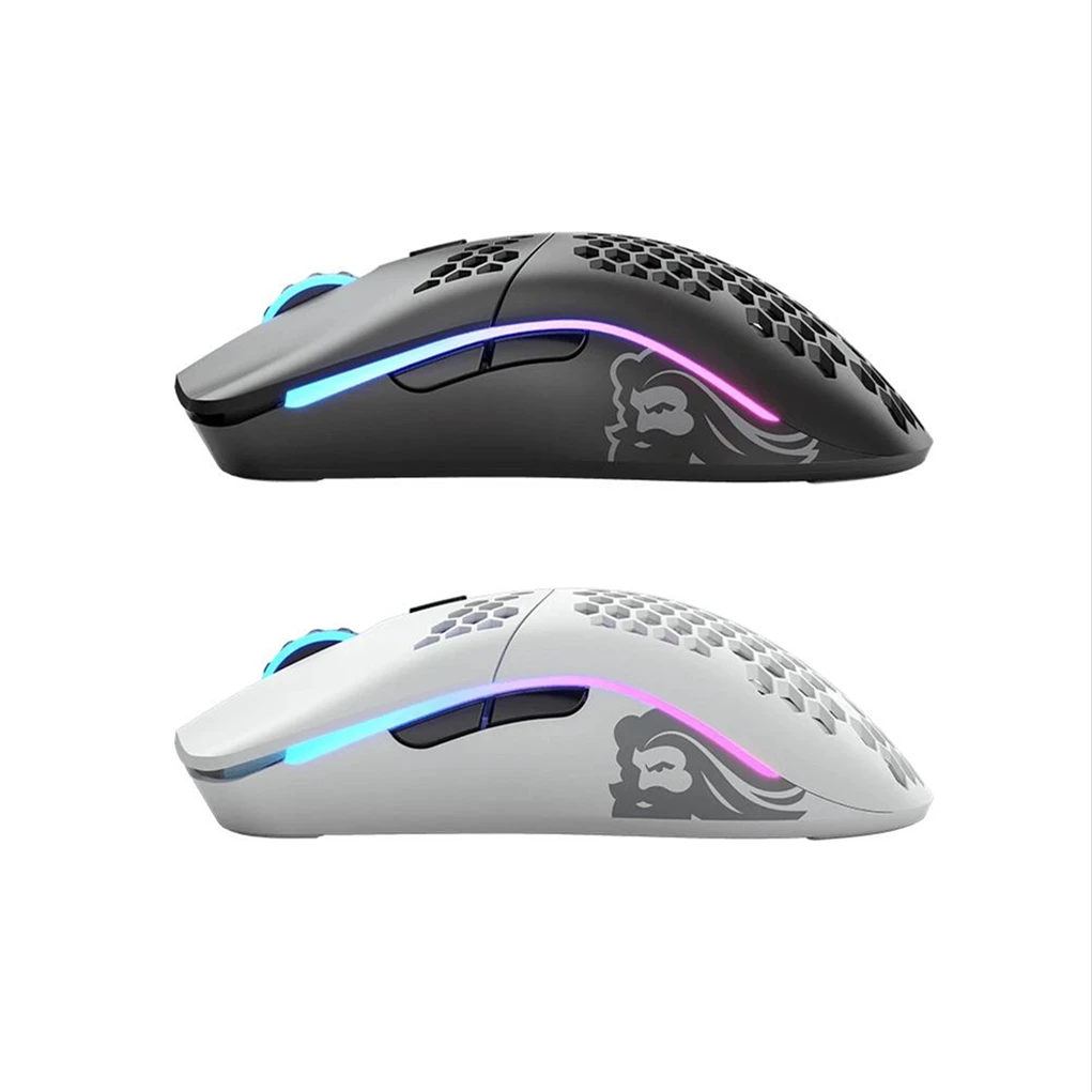 Go Free shipping Glorious Model O Wireless Gaming Mouse Light weight wireless mouse Matte Black/White Color