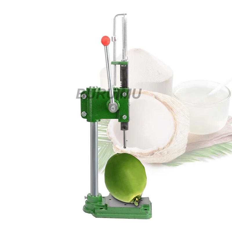 Green  Coconut Opener  Manual Coconut Opening Machine Tender Coconut Juicer