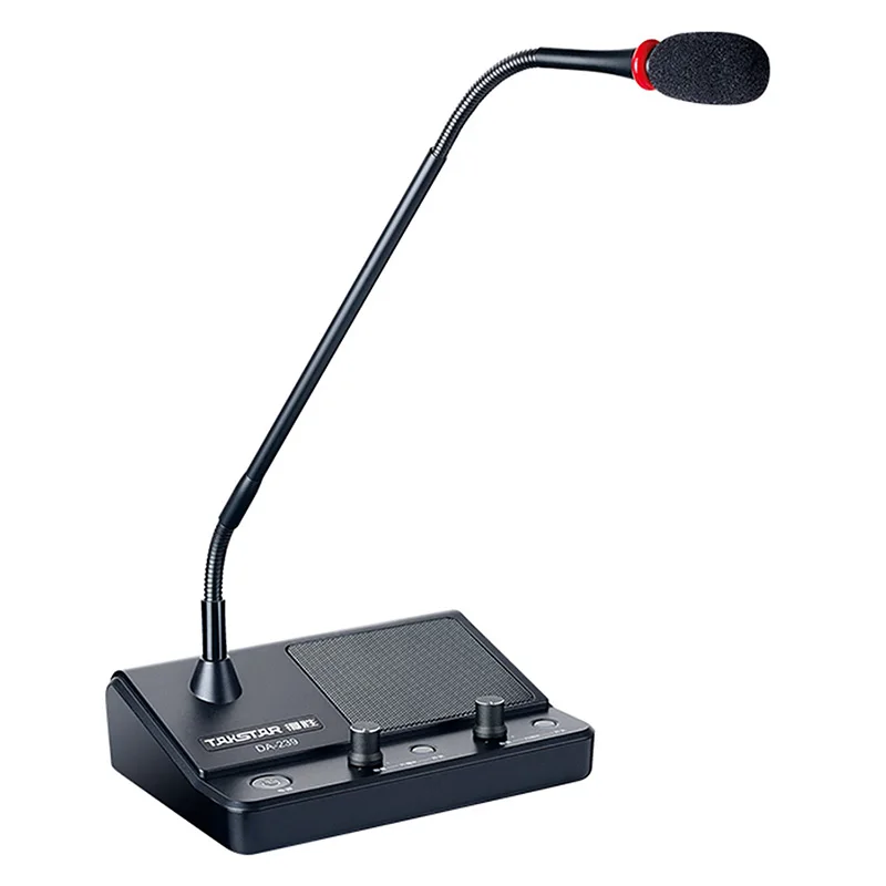 Takstar DA-239 نافذة نظام الحديث الخلفي استخدام لشركة الأوراق المالية المصرفية مكتب البريد محطة السكك الحديدية محطة الدفع مكتب التذاكر