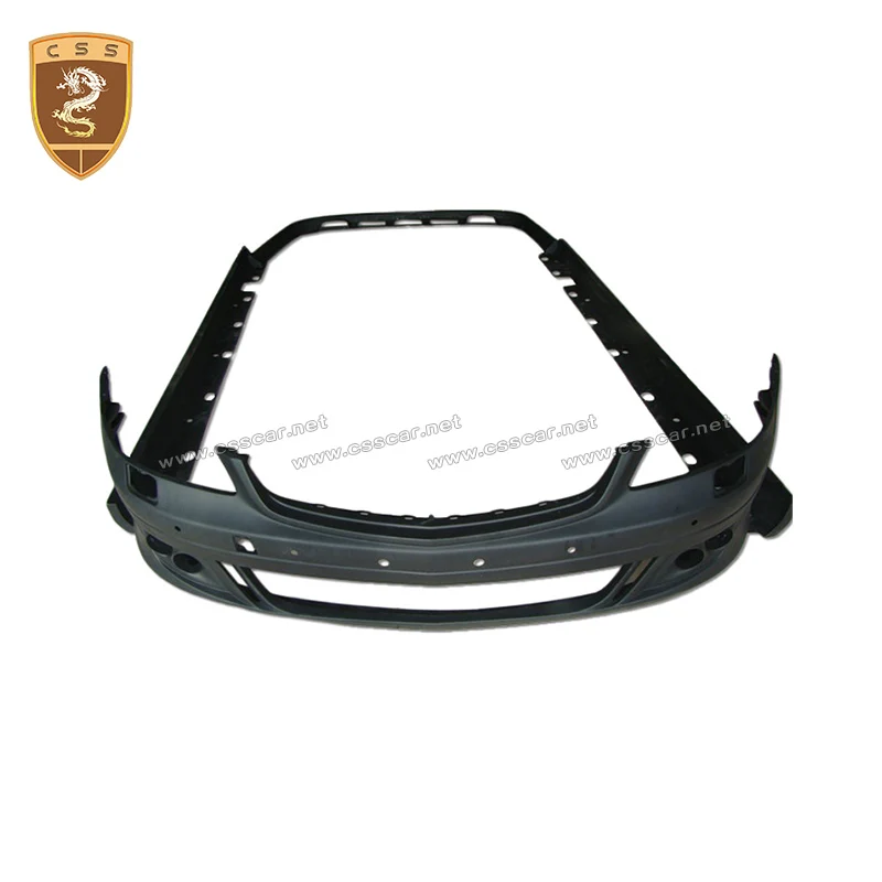 لبنز W221 S فئة طقم الجسم 2006-2012 ترقية BBS نمط الألياف الزجاجية سيارة المصد الأمامي الخلفي الناشر الجانب تنورة تعديل عدة #6