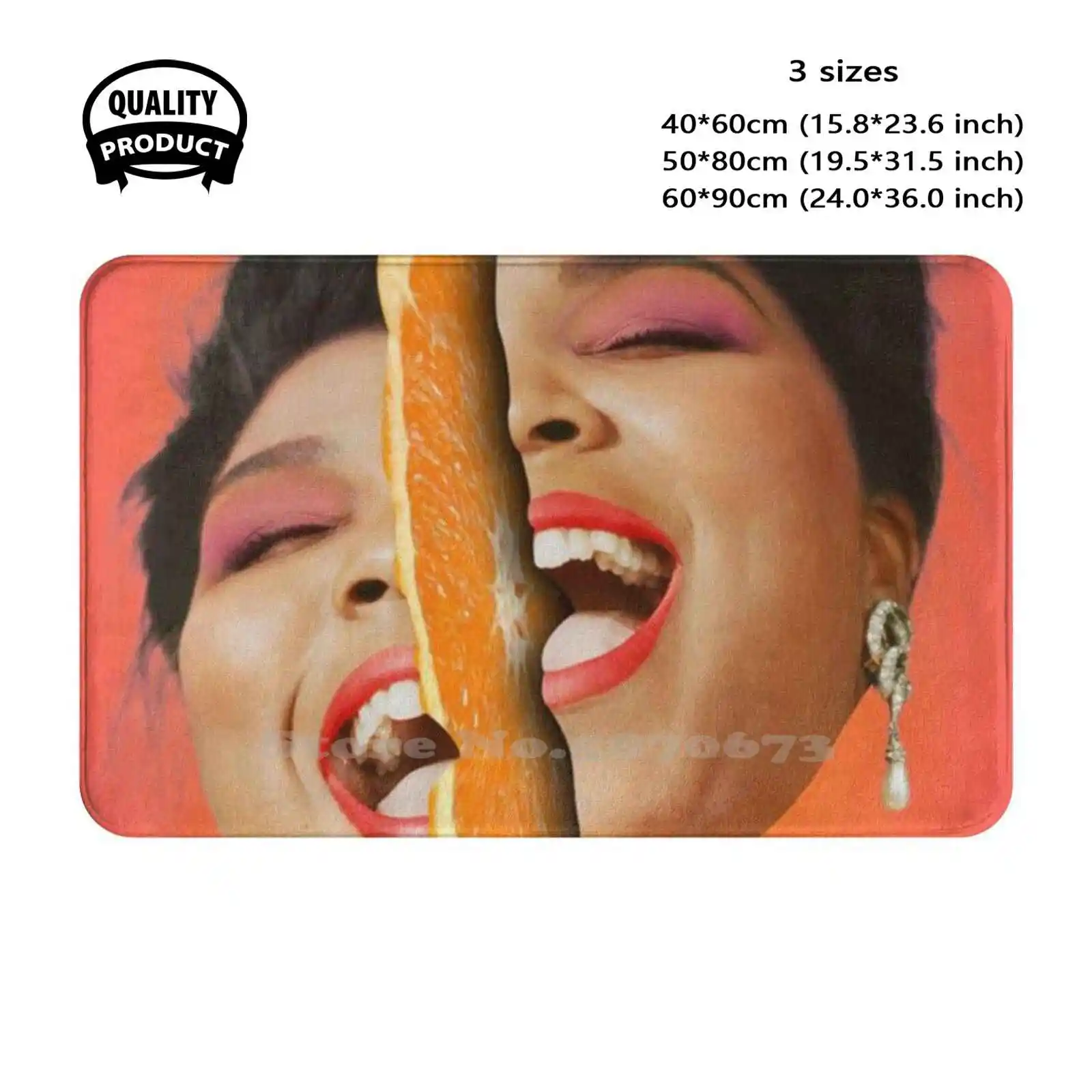 Funny Lizzo Smile Soft Cushion Home Carpet Door Mat Car Rug Song Rapper Tranding Lizzo Rap Singer Signing Album American Artist