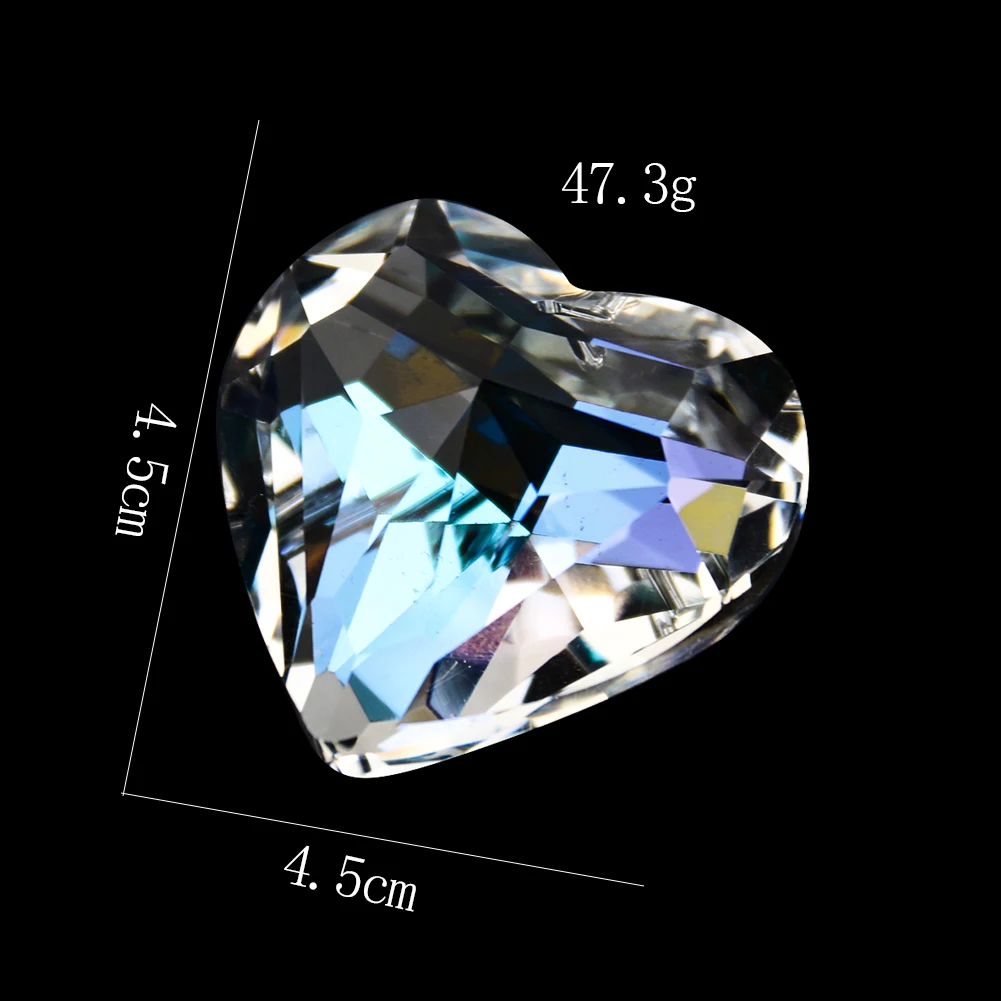 Poignée en cristal, 45mm