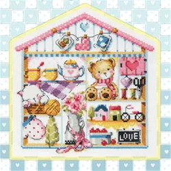 SO3104 koreański miłość Mini Cartoon pakiet Craft Stitch Cross Stitch robótki haftowanie rękodzieło haft krzyżykowy zestawy prezent