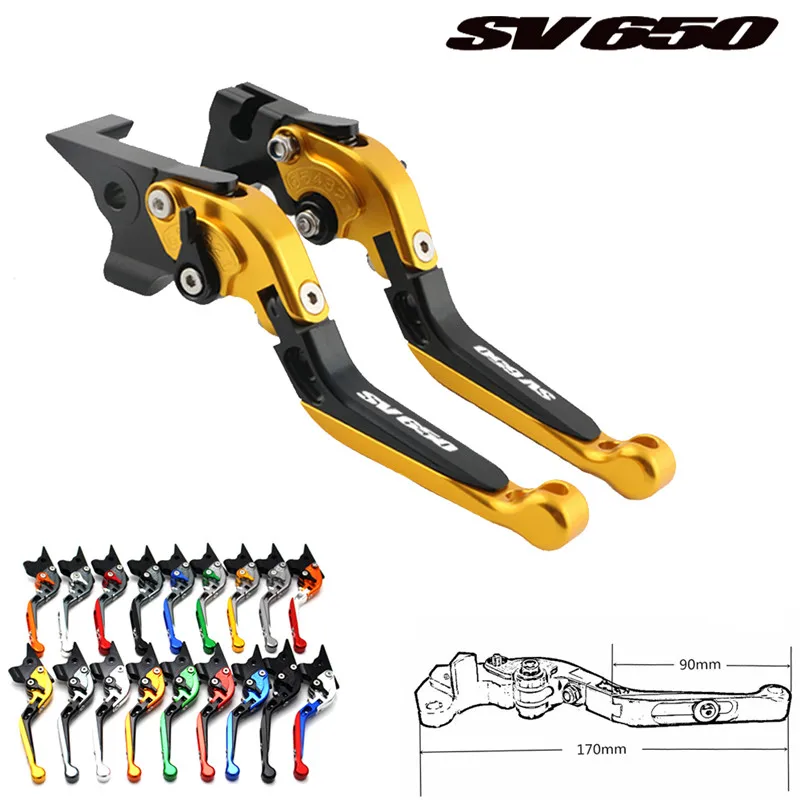 

For SUZUKI SV650 SV 650 2016 2017 2018 Motorcycle Accessories Folding Extendable Brake Clutch Levers