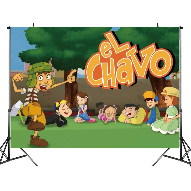 EL Chavo تخصيص صورة اسم التصوير خلفية استحمام الطفل الأول حفلة عيد ميلاد سعيد ديكور خلفية استوديو الصور #5