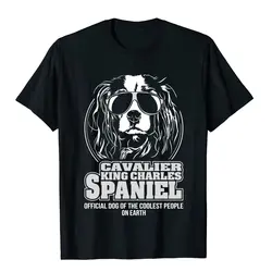 Funny Cool Cavalier King Charles Spaniel Cotton Boy Tshirts Design Tees Rife Design