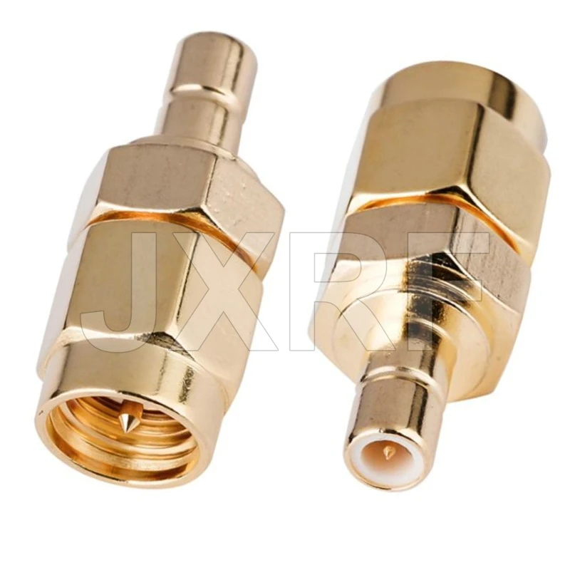 JXRF Stecker 2PCS SMA Männlich Weiblich auf SMA SMB MCX MMCX CRC9 TS9 Männlich Weiblich RF Adapter – Detail 6