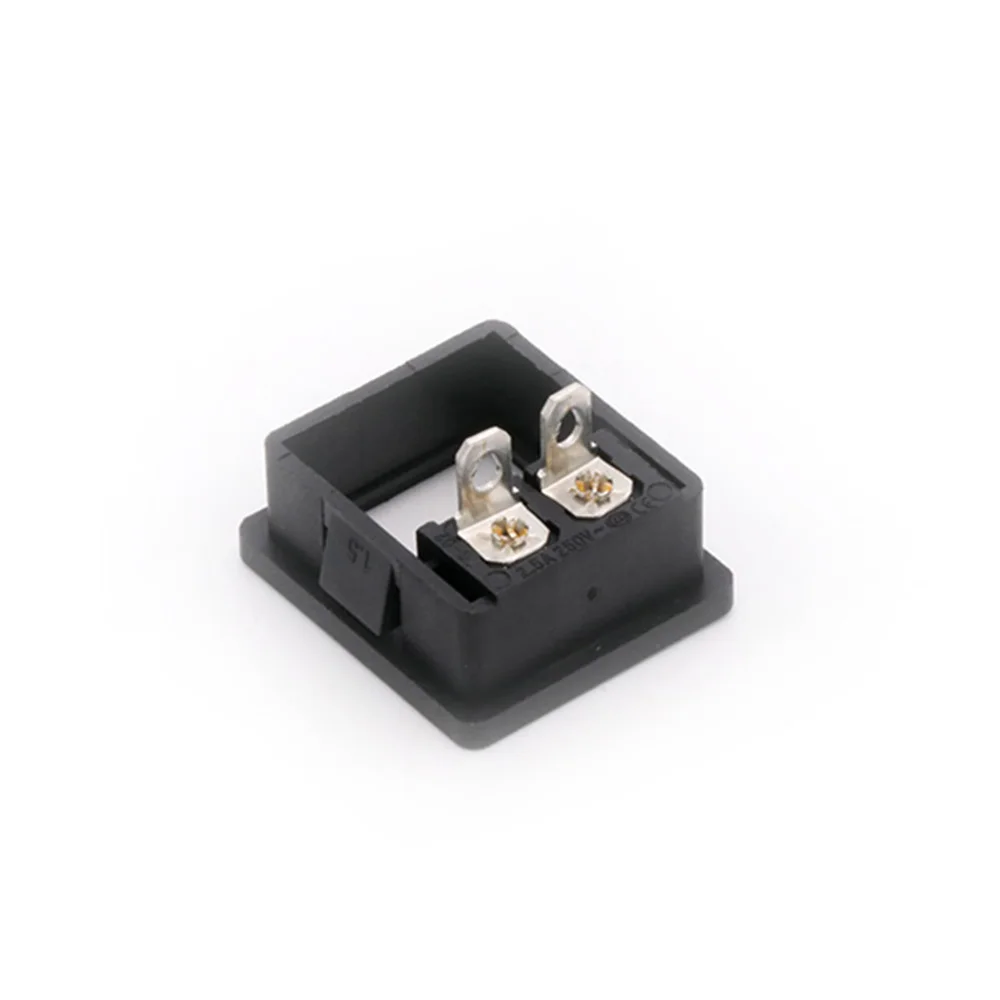 4pcs Power Switch & Socket Connector, Rocker Switches, Switch with 3 Pin or 4 Pin, Panel Mount Power Adapters