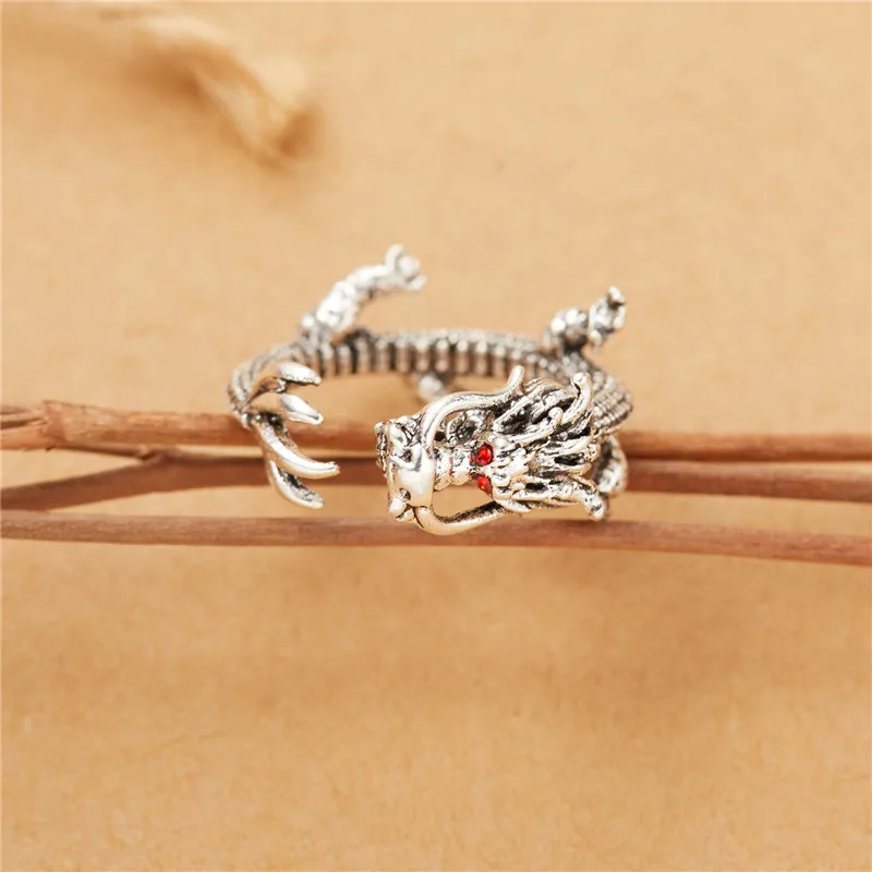 Vintage Chic Katzen-Tier-Knöchelringe für Frauen, Charmante Gothic Punk Frosch-, Hasen-, Oktopus-Offene Fingerringe, Modeschmuck – Detail 9