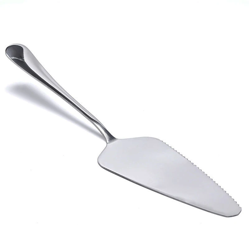 Stainless Steel Cake Pizza Shovel Wedding Birthday Cake Slicer Cutter Pastry Decorating Tools Bakeware Cream Spatula Divider