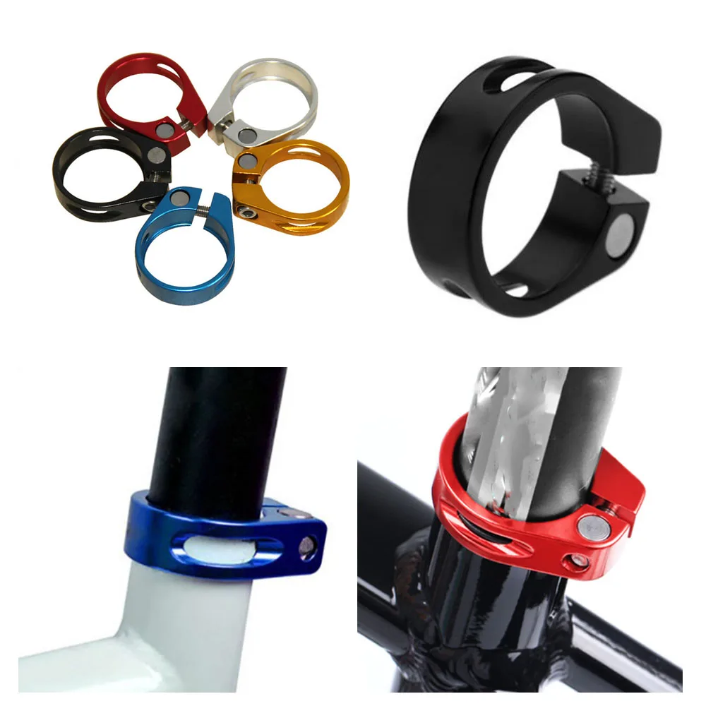 31.8mm/34.9mm Saddle Fixed Cycling Quick Release Seatposts Clamp Aluminum Alloy Bike Parts