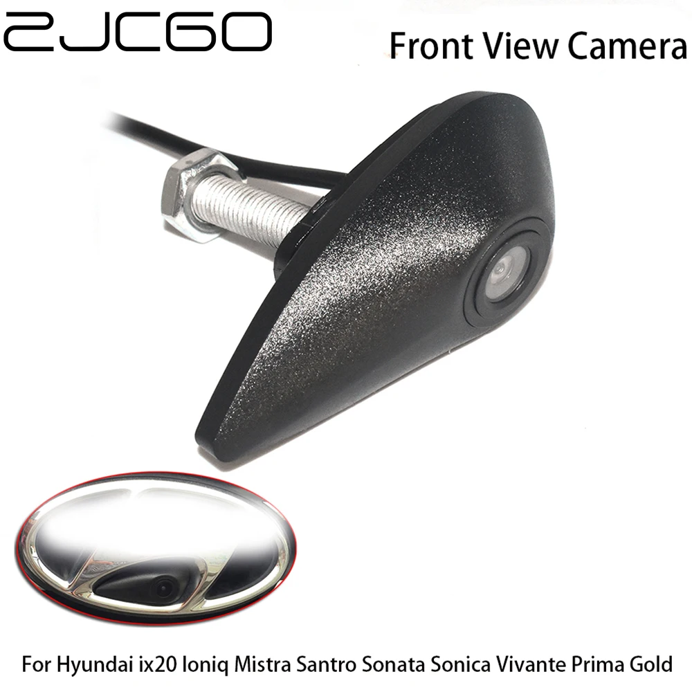 Car Front View Parking LOGO Camera Night Vision Waterproof for Hyundai ix20 Ioniq Mistra Santro Sonata Sonica Vivante Prima Gold