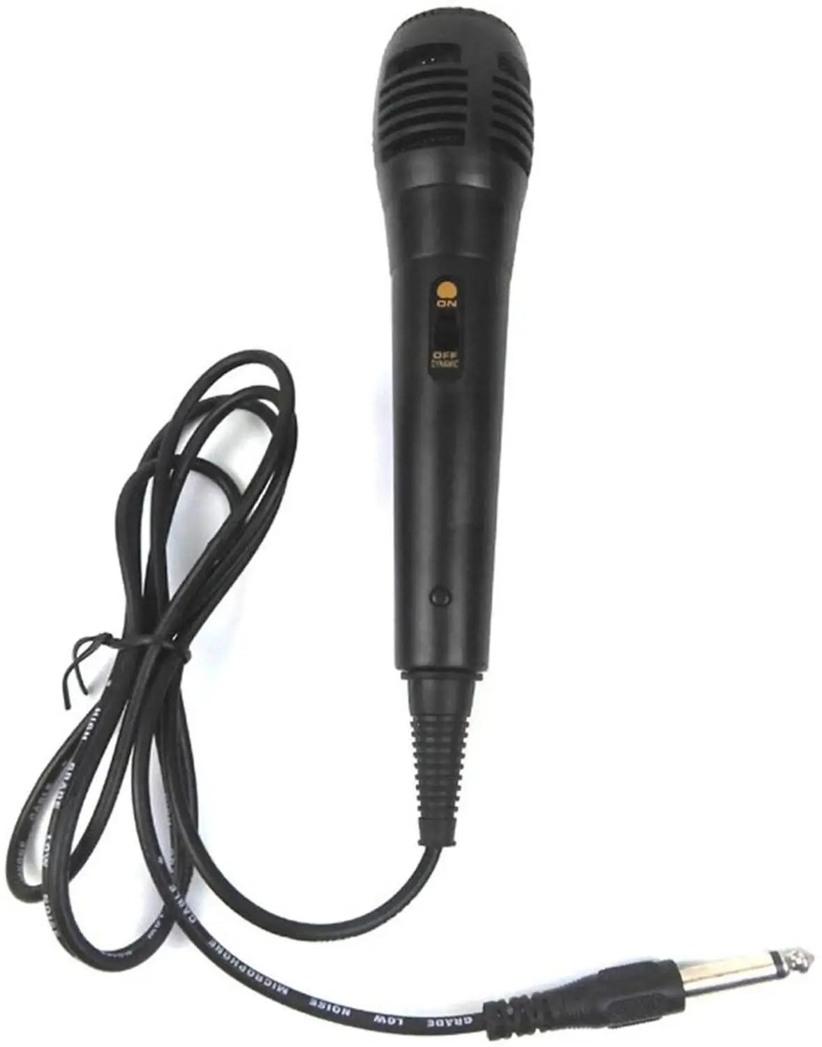 Singing Machine Unidirectional Dynamic Microphone with 5 Ft. Cord