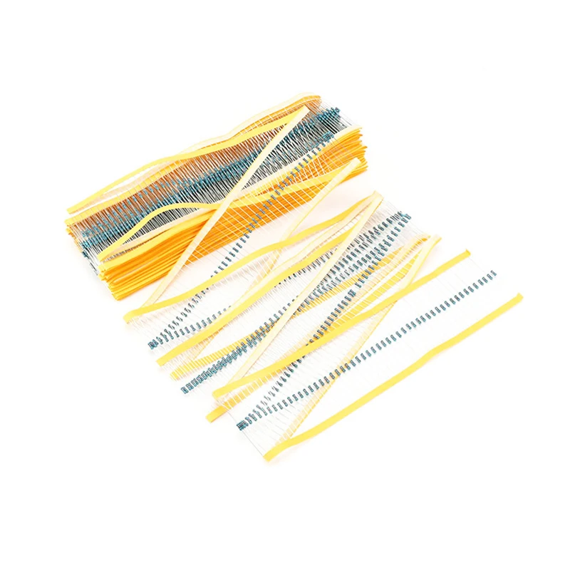 20PCS/LOT 2W 1R-1M 1% 2W Metal Film Resistor 22R 47R 100R 220R 470R 1K 8.2K 68K 33R 36R 39R 43K 470K 82R 10K 22K 100K 220K ohm