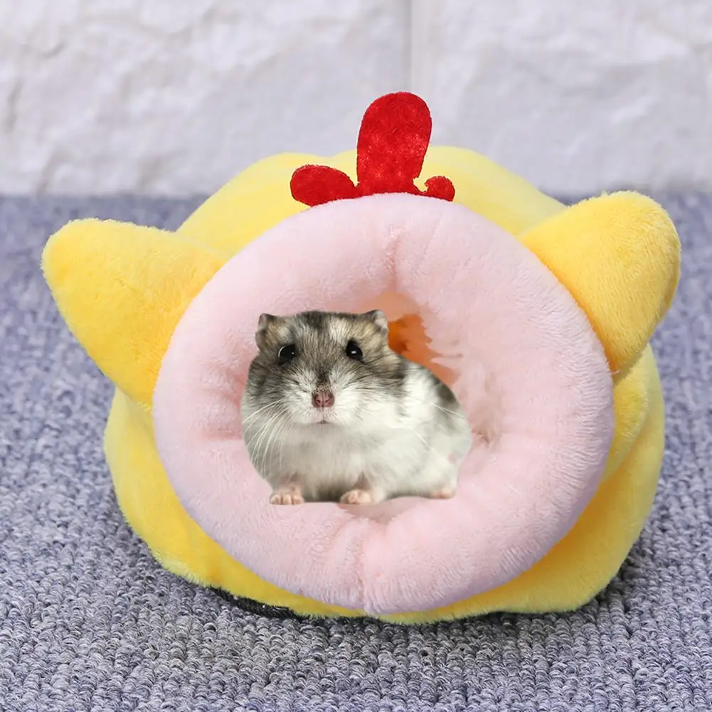 Hamster Nhà Chuột Lang Lồng Hamster Cotton Nhà Động Vật Nhỏ Tổ Mùa Đông Ấm Giường Thú Cưng Cho Bộ Gặm Nhấm/Chuột Lang/Chuột/Con Nhím