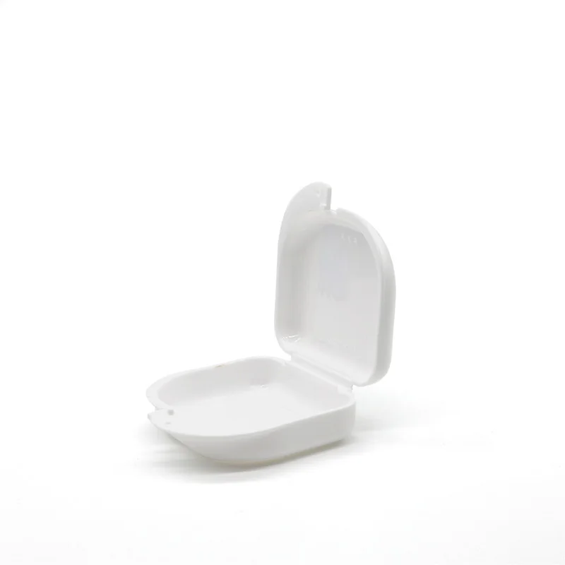50 Stuks Tandheelkundige Orthodontische Retainer Box Prothese Opslag Container Mond Guard Case Met Vent Gaten En Scharnierende Deksel - afbeelding 1