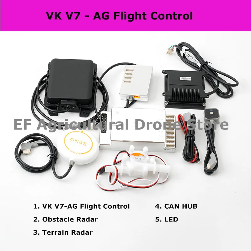 

VK V7 - AG Flight Control with LED & GPS for DIY Agricultural Plant Protection Spraying UAV